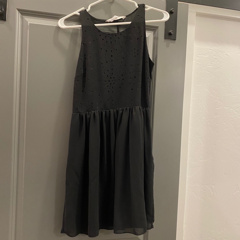 BCBGeneration sheer back dress